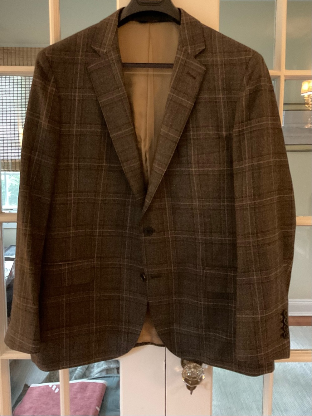 Brooks Brothers Brown Plaid Sport Coat